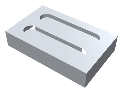 Trochoidal vs conventional slot